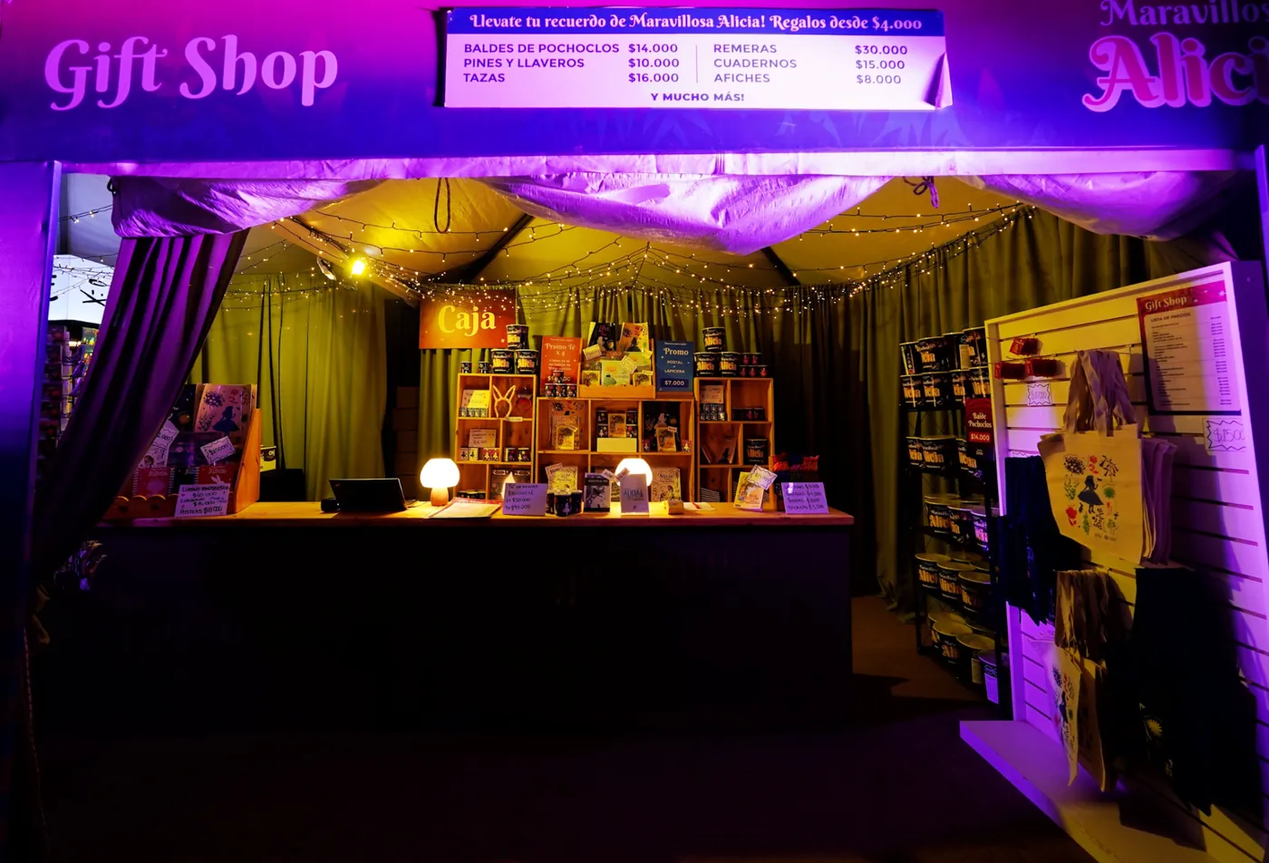 El Gift Shop de la muestra